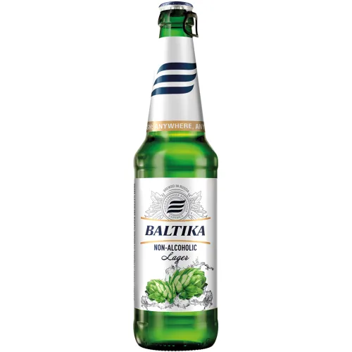 Alkoholfrei Lagerbier Baltika Nr.0, 0,5% vol.