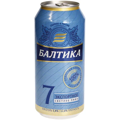 Пиво Балтика Nr.7 5,4% алк.