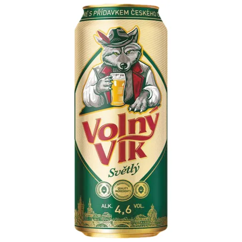 VOLNY VILK Helles Schankbier, 4,6% vol.