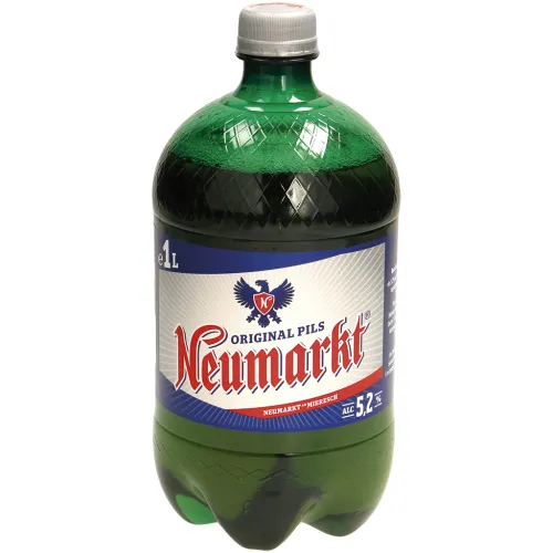 Bier Neumarkt. Pasteurisiert, 5,2 % vol.