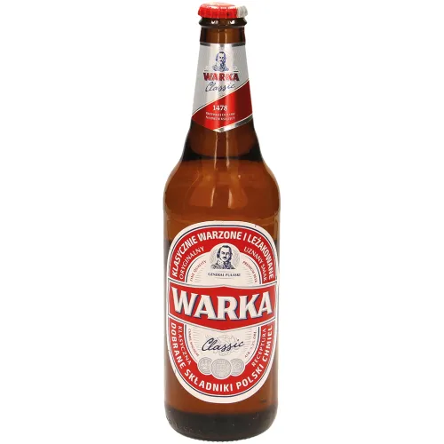 Bier Warka Classic 5,2% vol.