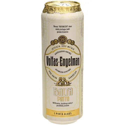 Hefeweizen Balta pinta, naturtrüb, 5% vol.