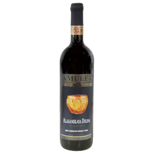 Alasanskaya Dolina Rotwein aus Georgien, lieblich