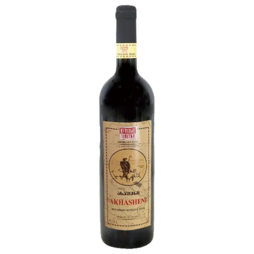 Akhasheni Rotwein aus Georgien, lieblich