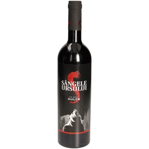 Sangele Ursului Vin Rosu Dulce Wein aus der Republik Moldau, rot, süß,