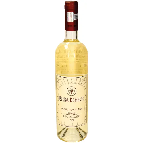 Weißwein Sauvignon Blanc aus Rumänien, halbtrocken 12% vol.