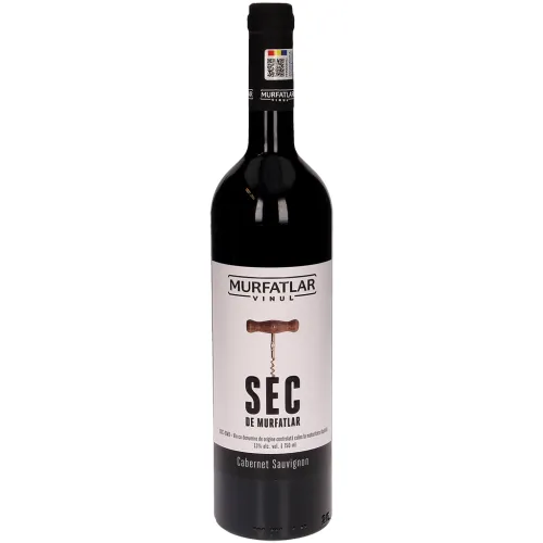 Sec de Murfatlar - Cabernet Sauvignon sec- Вино из Румынии, красное, сухое. 13%