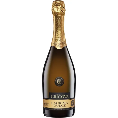 CRICOVA Lаcrima Dulce Игристое вино, белое, сладкое, 10% алк.