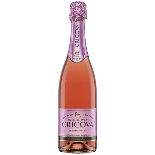 CRICOVA Sekt, Rose, halbtrocken, 12,5% vol.