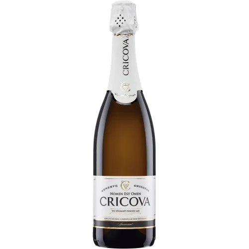 CRICOVA Игристое вино, белое, полусухое, 12,5% алк.