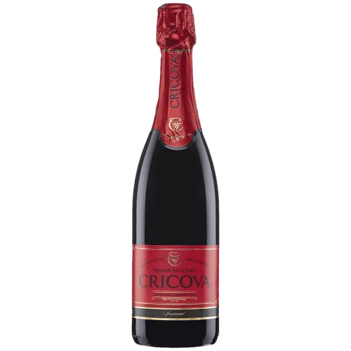 CRICOVA Sekt, Rot, halbtrocken, 12,5% vol.