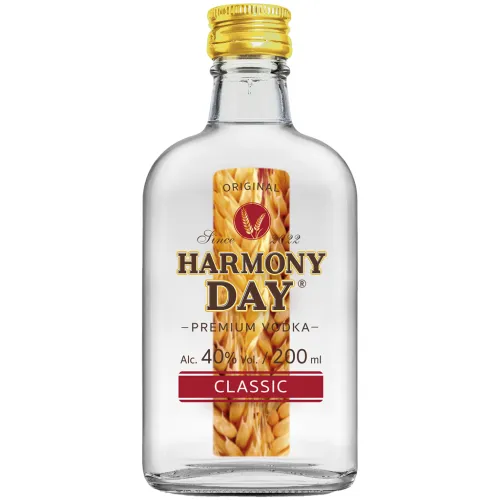 HARMONY DAY Vodka  Classic, 40% vol.
