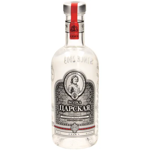 Vodka Zarskaja Originalnaja, 40% vol.