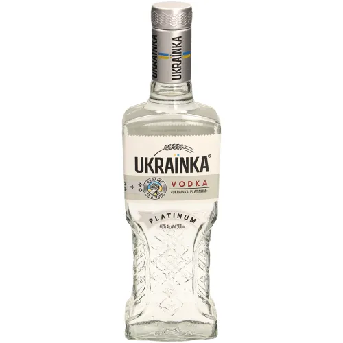 Ароматизированная водка Украинка. Платина, 40% алк.