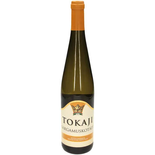 Tokaji Sargamuskotaly semisweet Wein, weiß, lieblich