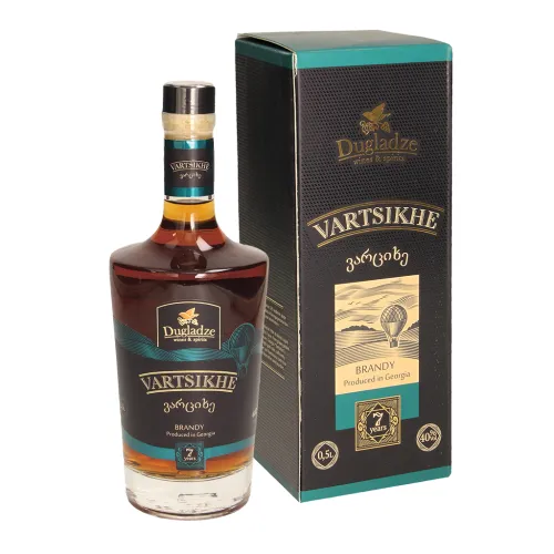 Dugladze Vartsikhe Weinbrand (Brandy) 7 Jahre, 40 vol.