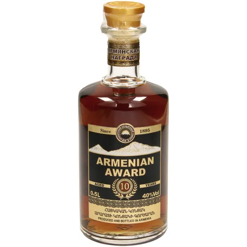 Армянский коньяк 10 лет, 40 % алк.
