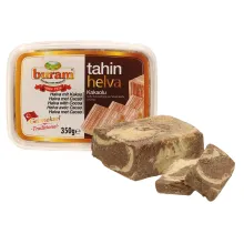 Halva mit Kakao - Süße Zubereitung aus S.. Halva mit Kakao - Süße Zubereitung aus S..