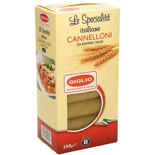 Teigwaren aus Hartweizengrieß Cannelloni