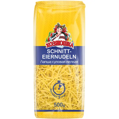Hosyaushka Schnitteiernudeln