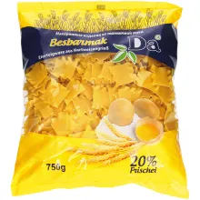 Eierteigware aus Hartweizengrieß Eierteigware aus Hartweizengrieß