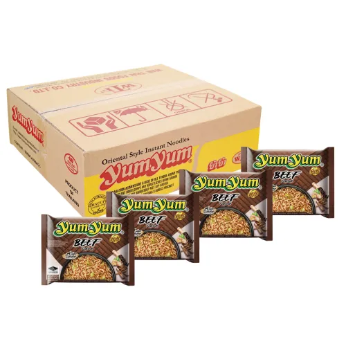 Instant Nudeln mit Rindfelischgeschmack Yum-Yum, 30 x 60g