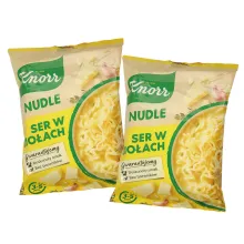 Instant-Nudelsuppe mit Käse-Kräuter-Gesc.. Instant-Nudelsuppe mit Käse-Kräuter-Gesc..