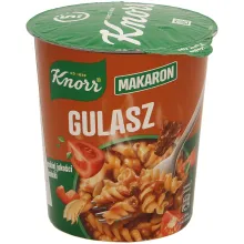 Макароны в соусе с говядиной