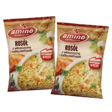 Instant-Nudelsuppe mit Hühnergeschmack, ..