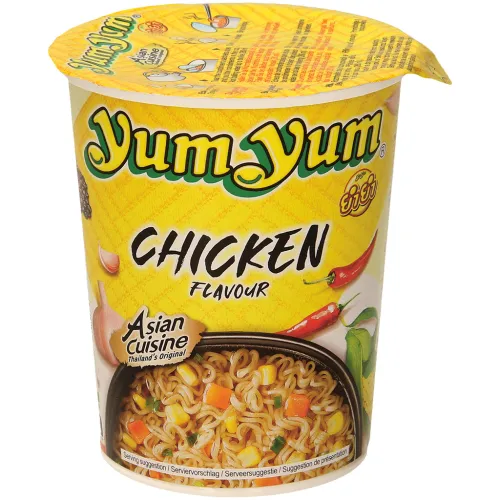 Instant Nudeln mit Huhngeschmack Yum-Yum