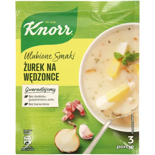 Roggenmehlsuppe mit geräuchertem Speck