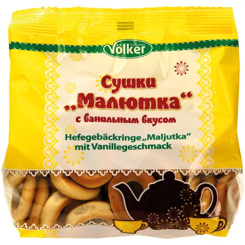 Gebäckringe Malutka mit Vanillegeschmack