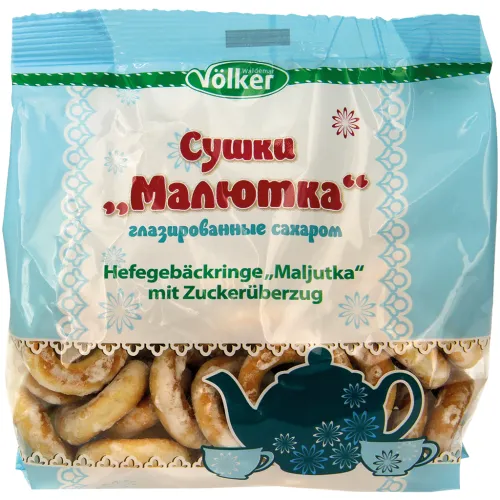 Gebäckringe Malütka mit Zuckerüberfüllung