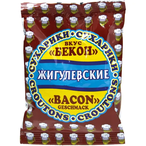 Croutons-Brotsnack mit Bacon-Geschmack