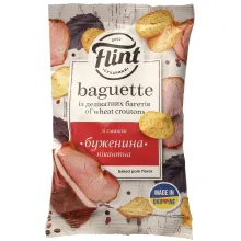 Snack aus Weizenbrot mit Bratengeschmack Snack aus Weizenbrot mit Bratengeschmack