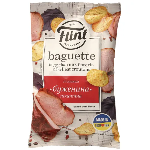 Snack aus Weizenbrot mit Bratengeschmack