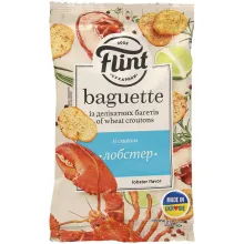 Snack aus Weizenbrot mit Hummergeschmack Snack aus Weizenbrot mit Hummergeschmack