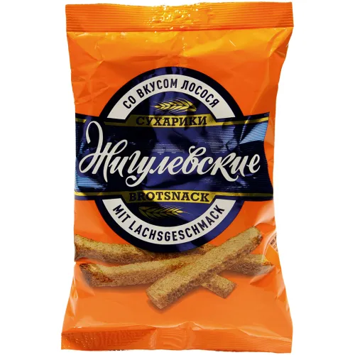 Brotsnack mit Lachsgeschmack