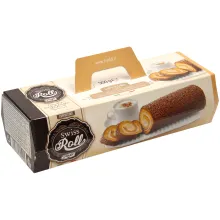 Bisquit-Rolle mit Cremefüllung Bisquit-Rolle mit Cremefüllung