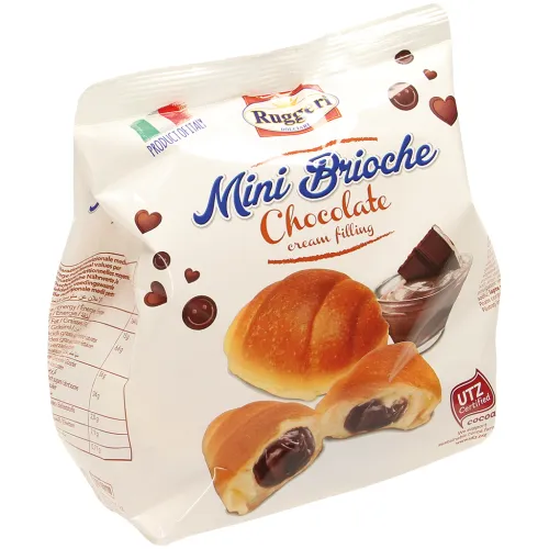 Mini croissant chocolate - Sauerteiggebäck mit 23% aromatisierter schokoladehaltiger Füllung