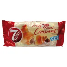 Maxi Croissants mit Kakaocremefüllung