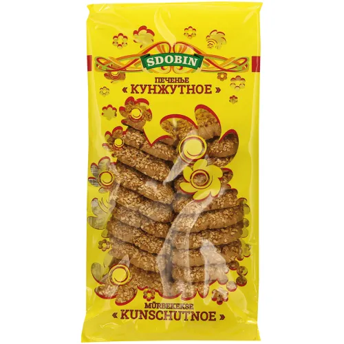 Mürbekekse Kunschutnoe mit Sesam