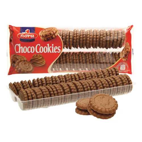Choco Cookies Kekse mit Kakao-Cremefüllung (25%)