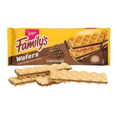 Family’s Waffeln gefüllt mit Schokoladecreme (70%)