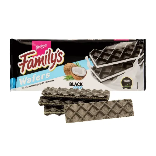 Family’s Dunkle Waffeln mit Kokoscreme 72%