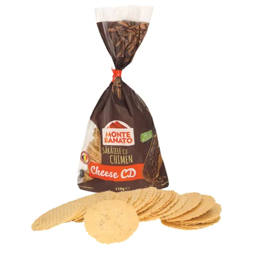 Saratele cu chimen-Monte Banato Gesalzenes Knabbergebäck mit Käse und Kümmel