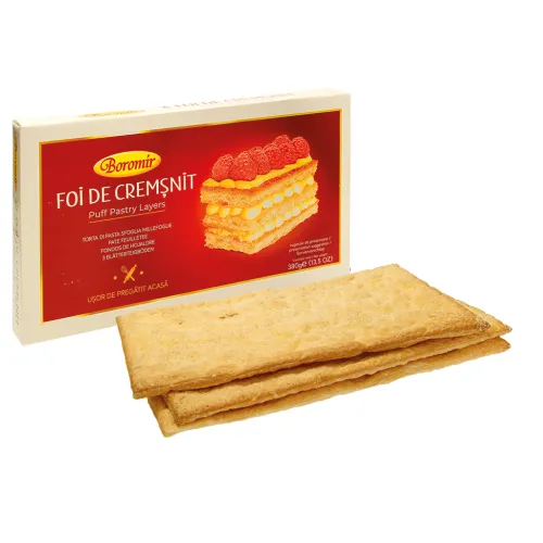 3 Blätterteigböden Foi de Cremsnit