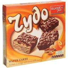 Waffeltörtchen mit 49% erdnusshaltiger F.. Waffeltörtchen mit 49% erdnusshaltiger F..