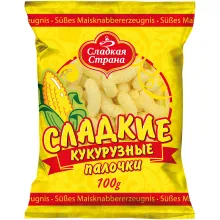 Süßes Maisknabbererzeugnis Süßes Maisknabbererzeugnis