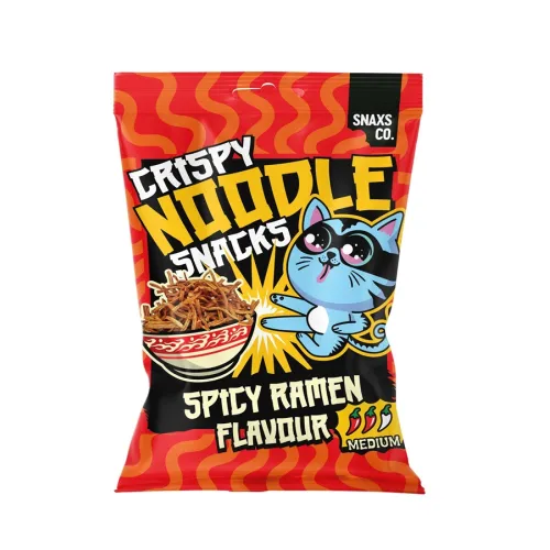 Weizensnacks mit würzigem Ramen-Geschmack
